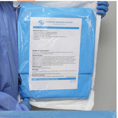 Hospital EO Sterilezation 80cm Width Medical Bed Sheet